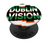 Dublino Vision Pixel Pulse PopSockets PopGrip Adesivo