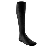 DUBLO CALZA LUNGA UOMO 100% COTONE LISCIA 6 PAIA (NERO, 11-11½)