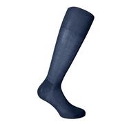 DUBLO PDA Calzino lungo 2809 S uomo liscio 100% Cotone Filoscozia SUPER CHIFFON 1/2 ONCIA scatola da 1 paio (IT, Numero, 44, Regular, Regular, Bleu)