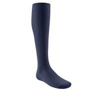 DUBLO PDA Calzino lungo 338 uomo canaletto 100% Cotone Filoscozia interno - 100% Poliamide esterno scatola da 3 paia original Made in Italy (10½, 51 Bleu)