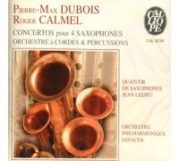 Dubois : Concertos Pour 4 Saxophones