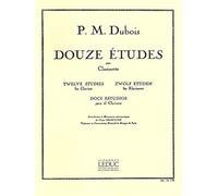 Dubois P. M. - DOUZE ETUDES pour le Clarinette - 12 STUDI per Clarinetto ed. Leduc