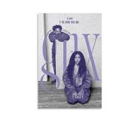 Duboueu Sza Poster Kendrick Retro Lamar Rapper Music Luther Vintage Cover per camera, estetica su tela, decorazione da parete per camera da letto, poster 30 x 45 cm