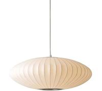 DUBOXX Lampada a sospensione a testa singola piatta Scoop Cocoon Lanterna rotonda Lampadario Ristorante Lampada a sospensione Lampade a sospensione in stile giapponese Illuminazione a soffitto (Color