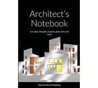 Dubreck World Publishing Architect's Notebook (Tascabile)