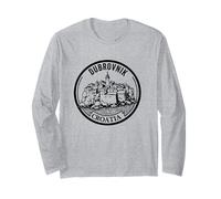 Dubrovnik Croazia Souvenir Uomo Donna Maglia a Manica