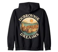 Dubrovnik Dreams Dubrovnik Città Vecchia Croazia Costa Adriatica Felpa con Cappuccio
