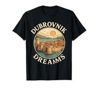Dubrovnik Dreams Dubrovnik Città Vecchia Croazia Costa Adriatica Maglietta
