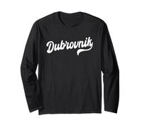 Dubrovnik Typeset Croazia Costa adriatica Vacanze croate Maglia a Manica