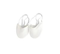 DUBTEDHOU Calzature Ritmica Semi-gymnastica, Cuscinetti for Dita dei Piedi con Suola Semi-Morbida for Danza, Danza Classica, Punte, Ginnastica Ritmica, Multicolore, Taglie 32-41(White,XS:32-33)