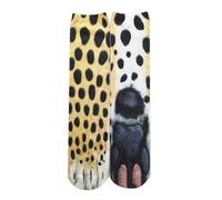 DUBTEDHOU Calzini Divertenti e creativi, Cotton Socks | Leopard, For Prank, Christmas Party And Gifts