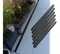 DUBTEDHOU Canale di drenaggio in Acciaio Inossidabile, Kit di Scarico for canali in Acciaio Inossidabile 304, Dimensioni Multiple for Cantiere(6pack,15x4cm/5.9x1.6inch)