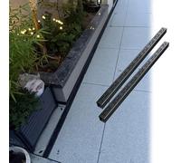 DUBTEDHOU Canale di drenaggio in Acciaio Inossidabile, Kit di Scarico for canali in Acciaio Inossidabile 304, Dimensioni Multiple for Cantiere(2pack,3.5x3cm/1.4x1.2inch)