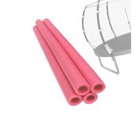 DUBTEDHOU Copertura per Pali da Trampolino, Maniche in Schiuma for Pali for Trampolino Multicolore, Confezione da 4, 6 o 12 Pezzi(Pink,4 Pieces)