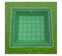 DUBTEDHOU Coperture per Fosse settiche, Chiusino e Telaio in Resina da Incasso for Fosse settiche di parchi e Prati, Dimensioni Multiple(Square 100 * 50CM/39.4 * 19.7IN)