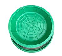 DUBTEDHOU Coperture per Fosse settiche, Chiusino Invisibile Incorporato Portatile con Telaio Rotondo in Resina 40-100 cm(80cm/31.5in)
