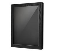 DUBTEDHOU Cornice per Maglie da Calcio, Cornice for Esposizione di Magliette Sportive Nere in Legno 36x28x3,7 cm for Magliette Uniformi