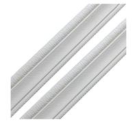 DUBTEDHOU decorazione dei piedi, Confezione Da 2 Battiscopa Autoadesivi for Rifiniture Da Parete 3D In Schiuma 2,2 Mx 8 Cm Multicolor(White)