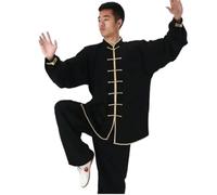 DUBTEDHOU Divisa da Tai Chi, Abito Tai Chi Abbigliamento tradizionale Wushu a maniche lunghe Uomo Kung Fu Uniforme Taglie multiple(Color12,M)
