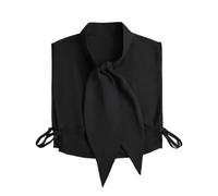 DUBTEDHOU Il Falso Collare, Colletto con Risvolto Staccabile da Donna, 3 Pezzi, Multicolore(Black Style 1)