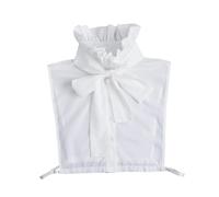 DUBTEDHOU Il Falso Collare, Confezione da 3 Colletti Finti Staccabili da Donna Multicolori(White Style 3)