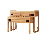 DUBTEDHOU Il tempio per il tavolo, Mensola for espositore for altare in legno massello, stile cinese moderno(C)