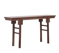 DUBTEDHOU Il tempio per il tavolo, Tavolo da consolle in legno massello con altare buddista cinese, 59,05 x 15,74 x 31,49 pollici