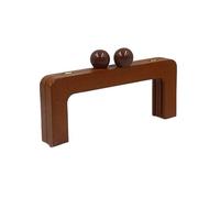 DUBTEDHOU Manici in legno per borse, Manici Portamonete in Legno di Ricambio Multicolor 2 Pz 19x14cm(Brown)