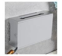 DUBTEDHOU Mensola per router con supporto a parete, Scatola router in legno for montaggio a parete multicolore, dimensioni multiple(Grey,L34cm/13in)