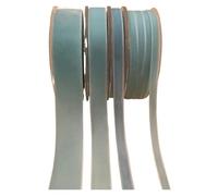 DUBTEDHOU Nastri di Velluto Vintage, Nastro Blu a Faccia Singola da 6-16 mm x 5 Iarde for confezionare Bouquet Fatti a Mano a Natale(9MM X5Yards)