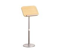 DUBTEDHOU Podio Portatile da Pavimento, Supporto da Pavimento for Tablet Portatile K Stand ad Altezza Regolabile 2 in 1 25 kg Marrone(Color-1)