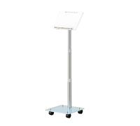 DUBTEDHOU Podio Portatile da Pavimento, Supporto da Pavimento for Tablet, telefoni, Ricette, Laptop, spartiti, H63-130 cm