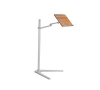 DUBTEDHOU Podio Portatile da Pavimento, Supporto da Pavimento Regolabile e leggio con Clip for Pagine for Ufficio, Scuola, casa