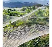 DUBTEDHOU Rete di Protezione per ortaggi, Garden Netting Mesh for Raised Beds, White, Multiple Sizes(2x20 m)