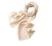 DUBTEDHOU sciarpe invernali morbide, Sciarpe invernali da donna e uomo, in misto lana, alla moda, for esterni, tinta unita, multicolore(Beige)