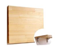 DUBTEDHOU Scrivania a muro sospesa, Tavolo pieghevole a parete for lavanderia, studio, cucina, sala da pranzo, bar, dimensioni multiple(50 * 50cm/20 * 20in)