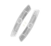 DUBTEDHOU Supporto riflettore di Radiazioni su Ruote di Bici Confezione da 4 riflettori for Raggi di Bicicletta Multicolore for Ciclismo Notturno(White)