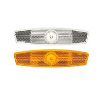 DUBTEDHOU Supporto riflettore di Radiazioni su Ruote di Bici Riflettore for Raggi di Bicicletta Multicolore 2/4/6 Pezzi(Random Color 4pcs)