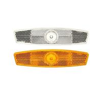 DUBTEDHOU Supporto riflettore di Radiazioni su Ruote di Bici Riflettore for Raggi di Bicicletta Multicolore 2/4/6 Pezzi(Random Color 2pcs)