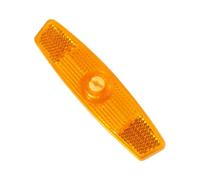 DUBTEDHOU Supporto riflettore di Radiazioni su Ruote di Bici Riflettori for Raggi Bici Arancioni 115x30x13mm 4 Pezzi