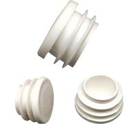 DUBTEDHOU Tappi in gomma per gambe di sedie, Gamba for sedia da pavimento bianca, 8 pezzi, dimensioni multiple for(35mm)