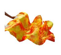 DUBTEDHOU ventaglio in bambù per Danza del Ventre, Ventagli di Danza del Ventre Multicolor Taglie Multiple 2 pz(Color 1,XXL-280x90cm)