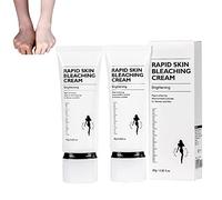 DUBUSH Crema sbiancante Rapida per la Pelle Crema idratante schiarente sbiancante a Lunga Durata Crema sbiancante istantaneamente illuminante Crema per la Cura del Corpo