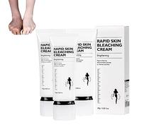 DUBUSH Crema sbiancante Rapida per la Pelle Crema idratante schiarente sbiancante a Lunga Durata Crema sbiancante istantaneamente illuminante Crema per la Cura del Corpo