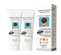 DUBUSH Crema Terapia Acanthosis Nigricans, Siero Sbiancante Correttore Macchie Scure, Crema Sbiancante Forte per Ginocchia E Gomiti Scuri, per Tutto Il Corpo Pelle Scura