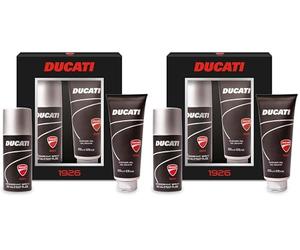 DUCATI | 1926 Confezione Uomo, Deodorante 150 ml + Docciaschiuma 200 ml Tb (Confezione da 2)