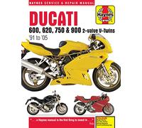 Ducati 600, 620, 750 and 900 2-valve V-Twins 1991 - 2005