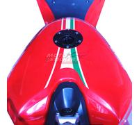 DUCATI 848 - fascia adesiva serbatoio tricolore - racing decal