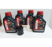 DUCATI 848 / S 2008 2012 KIT TAGLIANDO 4 LT MOTUL 7100 15W50 + FILTRO OLIO