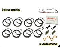 Ducati 999 2004 Anteriore Guarnizione Pinze Freni Ricostruzione Kit Riparazione